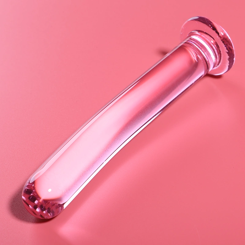Ibiza Nebula Series Model 8 Glass Intimate Device Pink 14.5cm x 2cm