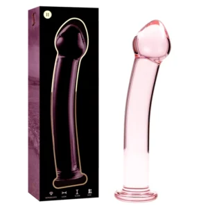 Ibiza Nebula Series Model 11 Glass Intimate Device Pink 16cm O3cm