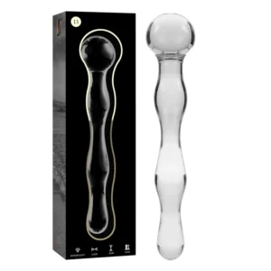 Ibiza Nebula Series Model 13 Intimate Glass Machine Clear 18cm O3.5cm