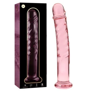 Ibiza Nebula Series Model 16 Glass Intimate Device Pink 18.5cm O3cm