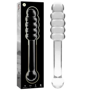Ibiza Nebula Series Model 20 Glass Intimate Device Clear 20.5cm
