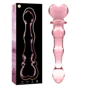 Ibiza Nebula Series Model 21 Glass Intimate Device Pink 20.5cm