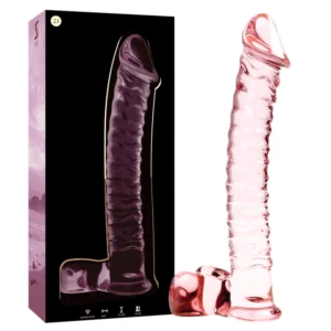 Ibiza Nebula Series Model 23 Intimate Glass Device Pink 21.5cm O4cm