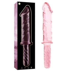 Ibiza Nebula Series Model 24 Glass Intimate Device Pink 28.5cm O5cm
