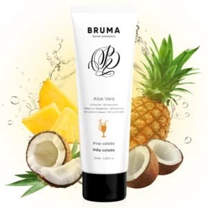BRUMA Aloe Vera Sliding Gel Pina Colada Scent 100ml - Hydrating Water-Based Formula