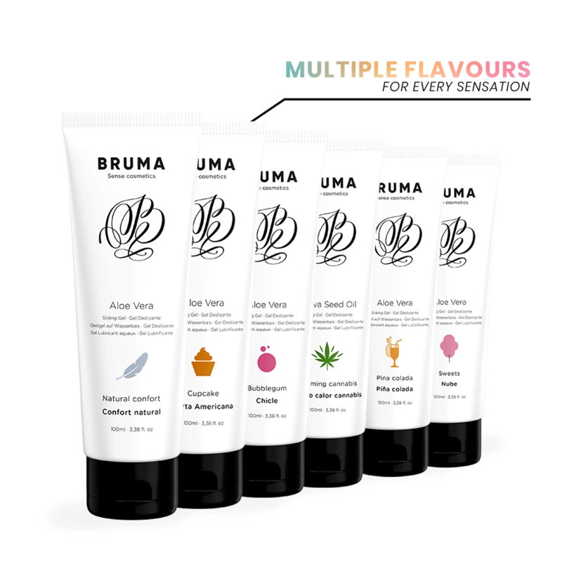 BRUMA Sativa Seed Oil Warming Intimate Gel Cannabis Aroma 100ml