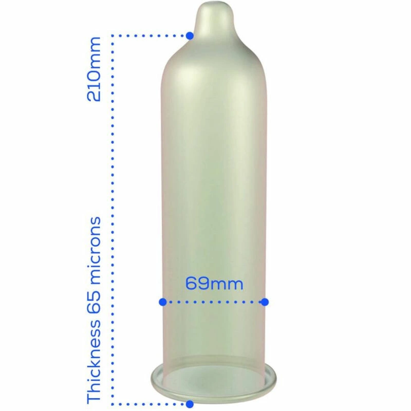 Pasante Super King XXL 69mm Premium Latekso apsauga, 144 vnt