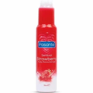 Pasante Wild Strawberry Premium Vegan Lubricant Gel 75ml - Water-Based