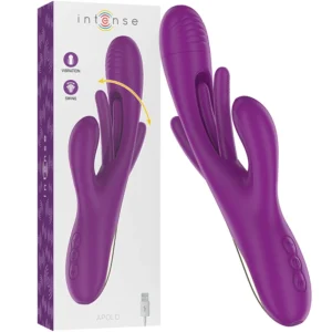 INTENSE Apolo Rechargeable Vibrating Device Purple 7 Modes Waterproof