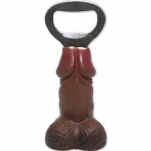 Diablo Picante Mulato Fun Themed Upright Bottle Opener, Brown