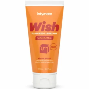 Intymate Wish Caramel Water-Based Lubricant Gel 100ml - Caramel Aroma