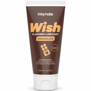 Intymate Wish Chocolate Water-Based Lubricant Gel 100ml - Chocolate Aroma