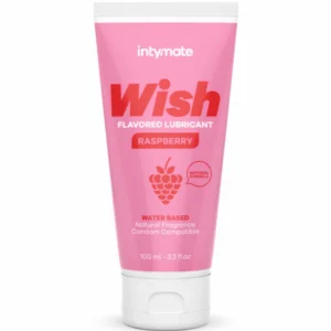 Intymate Wish Raspberry Lubricant 100ml - Water-Based, Flavored Gel