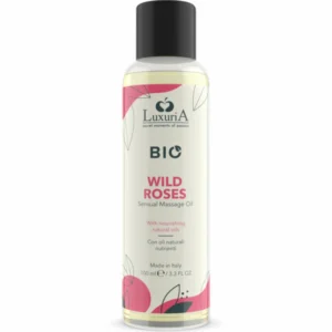 Intimateline Luxuria Bio Wild Roses Massage Oil 100ml - Natural Care