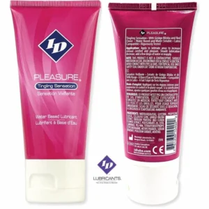 ID Pleasure Water-Based Lubricant with Tingling Effect 60ml Travel Tube