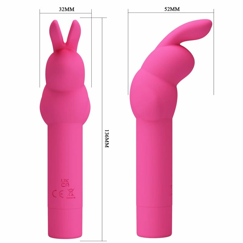 Pretty Love Gerardo Fuchsia Dual-Action Silicone Intimate Device