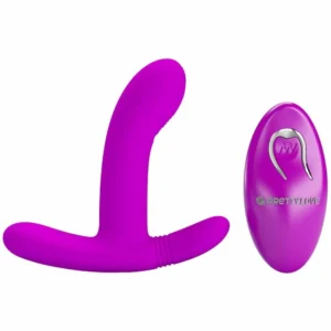 Pretty Love Geri Pink Intimate Massager with Remote, 12 Modes, Silicone