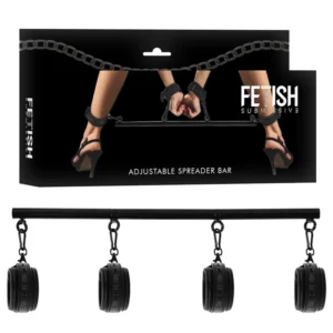 Fetish Submissive Adjustable Modular Separator Bar 4-Piece Set 62 cm