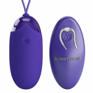 Pretty Love Berger Wireless Intimate Egg Violet 12 Modes Silicone