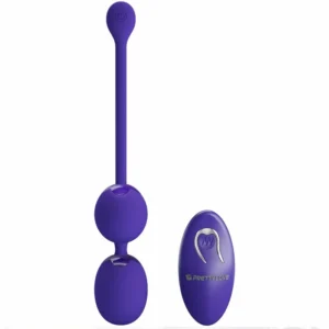 Pretty Love Willie Youth Remote-Control Intimate Trainer Violet Silicone