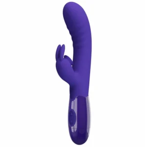 Pretty Love Cerberus Youth Violet Dual-Action Silicone Vibrator USB