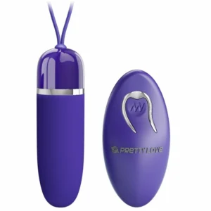 Pretty Love Darlene Youth Violet Mini Wireless Vibration Device, 12 Modes