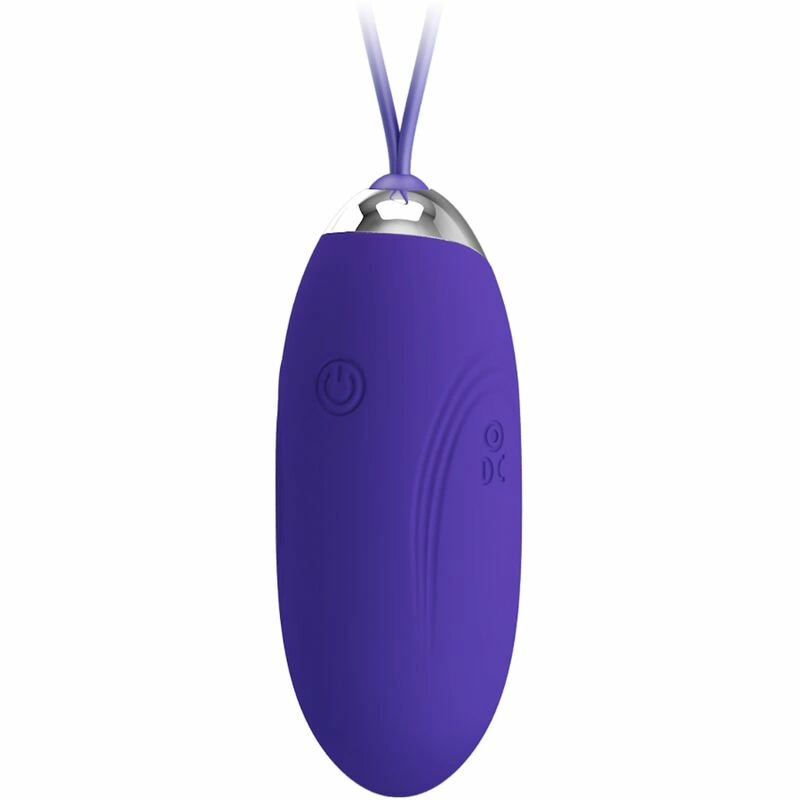 Pretty Love Jenny Violet Wireless Remote Vibrating Egg - 12 Modes