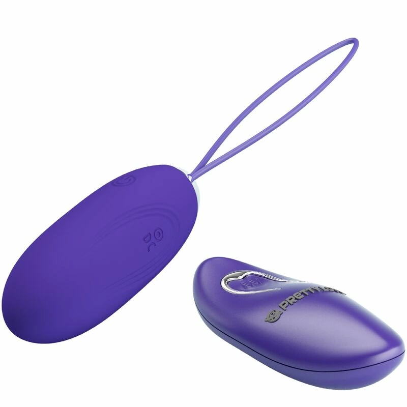Pretty Love Jenny Violet Wireless Remote Vibrating Egg - 12 Modes