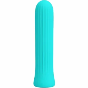 Pretty Love Blanche Blue Flexible Silicone Vibrator 12 Modes USB Rechargeable