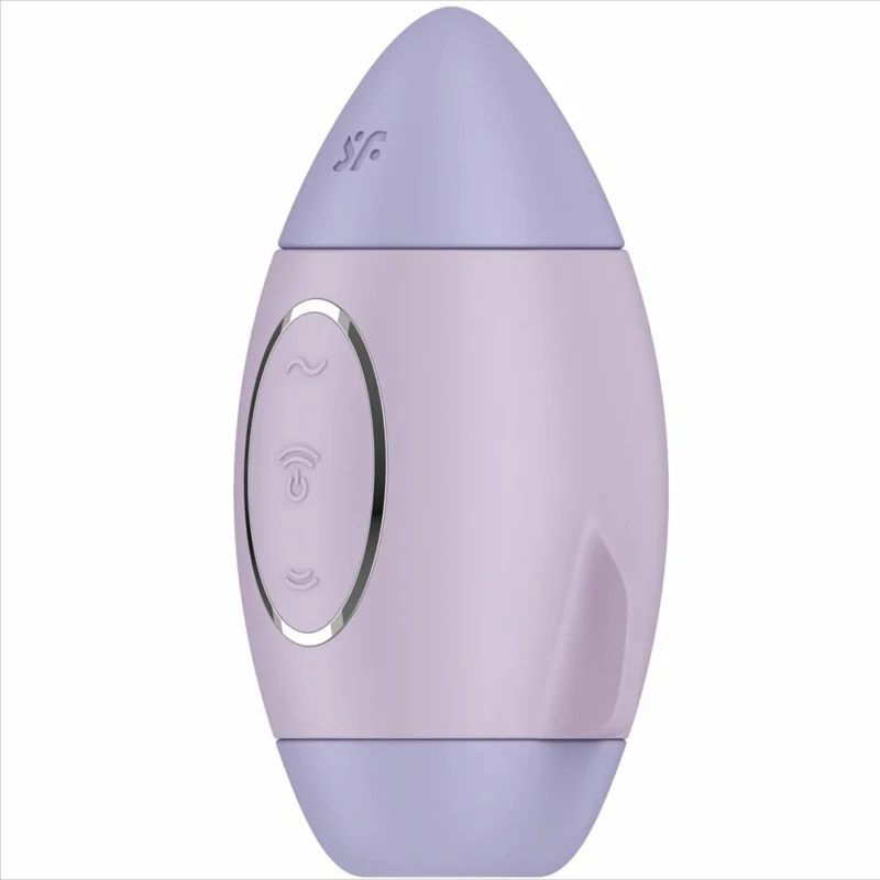 Satisfyer Mission Control Lilac Small Dual-Action Air Pulse Vibrator