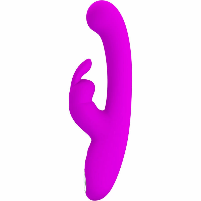 Pretty Love Lamar Violet Dual Action Intimate Massager, USB Rechargeable