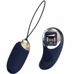 Pretty Love Mina Remote-Controlled Wireless Blue Vibration Egg USB