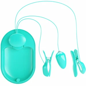 Pretty Love Surprise Box Blue Electro Stimulation Intimate Clips USB
