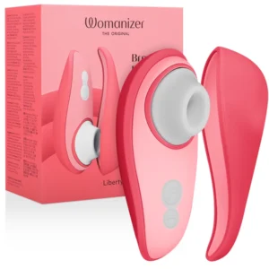 Womanizer Liberty 2 Pink – kompaktiškas oro pulso asmeninis prietaisas, 8 režimai