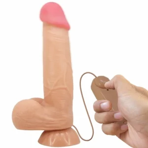 Pretty Love Sliding Skin Series Intimate Device Flesh 21.8 cm Remote Control