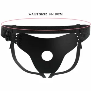 Pretty Love Love Spell Adjustable Strap Harness Black, Universal Size