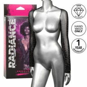 CalExotics Radiance Mesh Shrug with Rhinestone Detailing, One Size