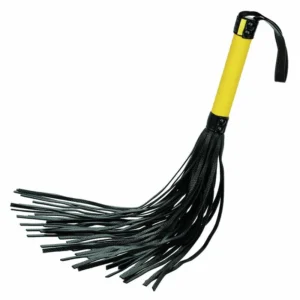 CalExotics Boundless Flogger Vegan Leather Hand Whip 69cm Black