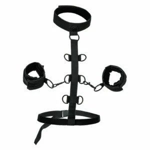 CalExotics Boundless Collar Adjustable Vegan Leather Restraint System