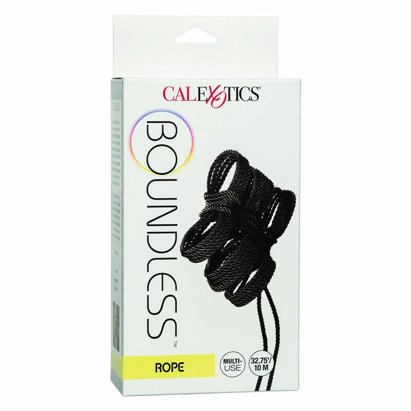 CalExotics Boundless Rope 10m Black - Durable Restraint Cord