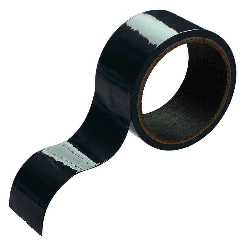CalExotics beribė juosta juoda 18m – universali lipni PVC juostelė