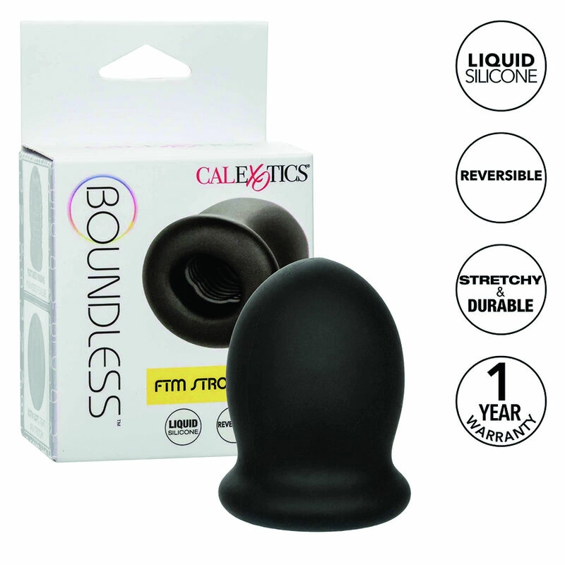 CalExotics Boundless FTM Silicone Reversible Intimate Device 5 cm