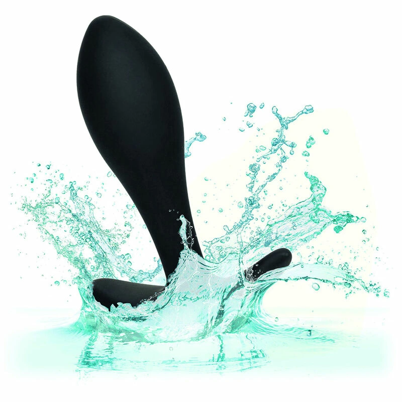 CalExotics Boundless Teardrop Plug Slim Silicone 7.5 cm Flexible Handle