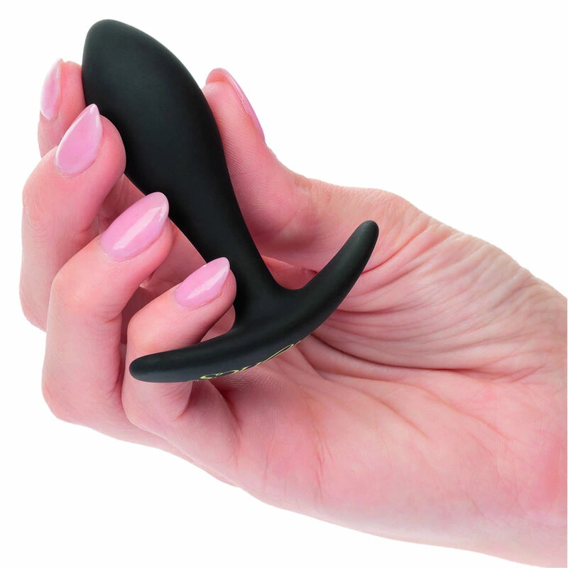 CalExotics Boundless Teardrop Plug Slim Silicone 7.5 cm Flexible Handle