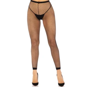 Leg Avenue Industrial Net Footless Tights Black One Size