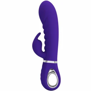 Pretty Love Prescott Intimate Dual-Action Vibrator Purple Silicone