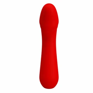 Pretty Love Cetus Red Rechargeable Flexible System Silicone Massager 150mm