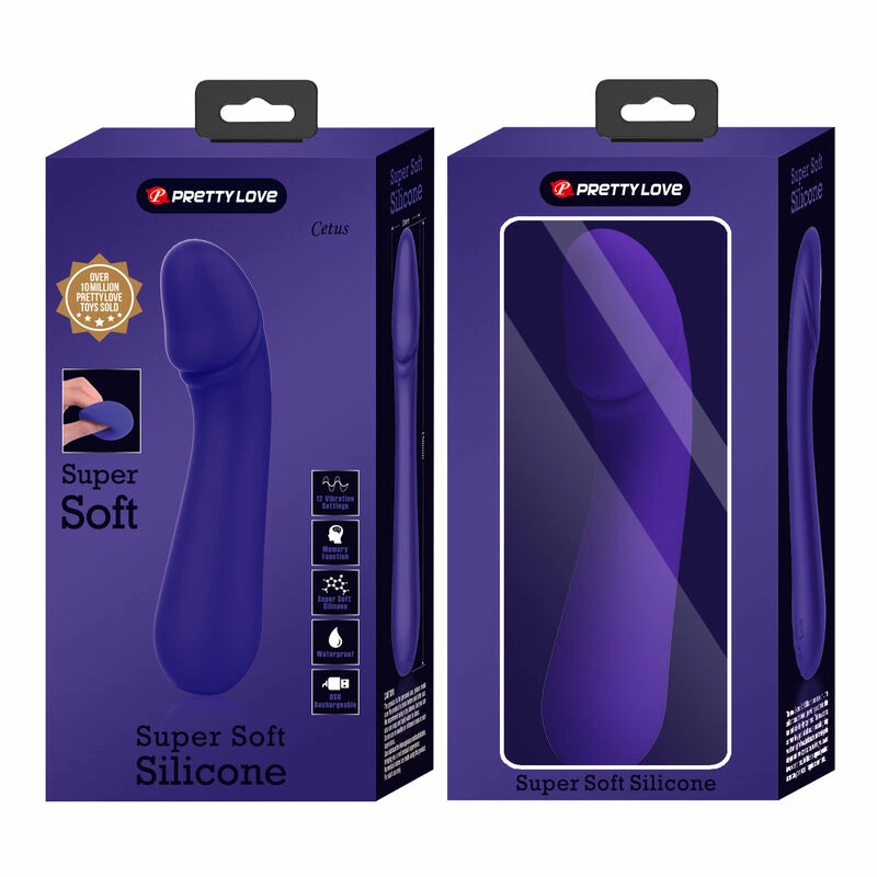 Pretty Love Cetus Rechargeable Flexible Intimate Device Purple 150mm