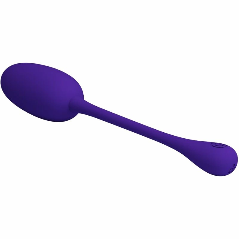 Pretty Love Knucker Rechargeable Wireless Motion Egg Purple Silicone