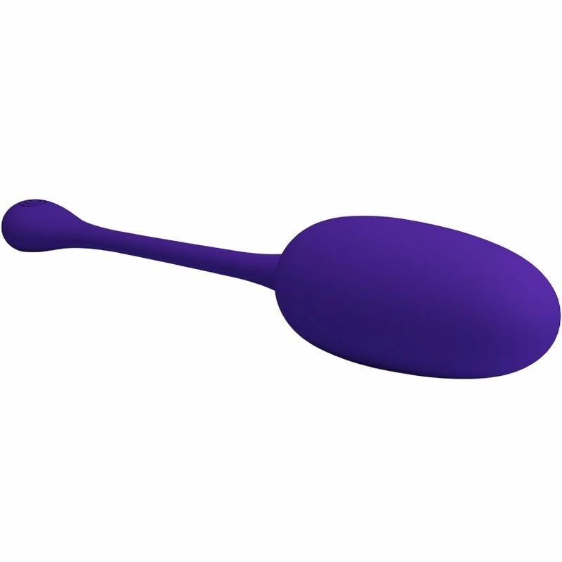 Pretty Love Knucker Rechargeable Wireless Motion Egg Purple Silicone